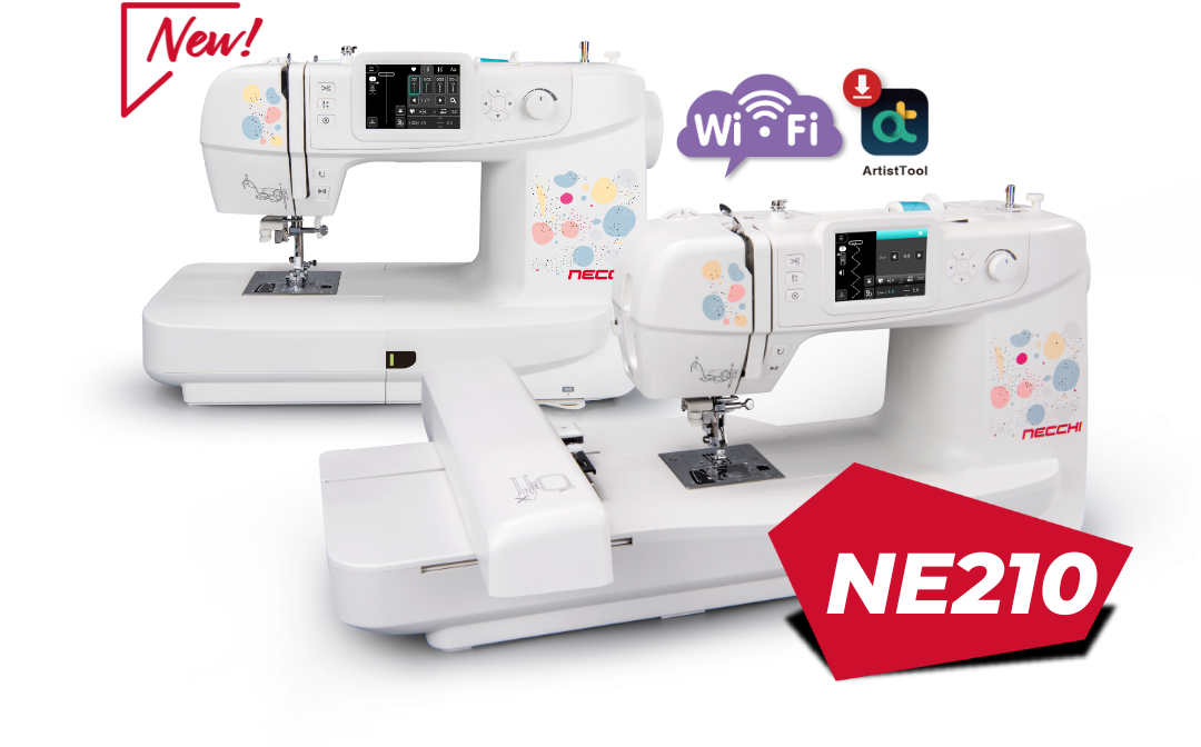 NECCHI NE210 sewing and embroidery machine